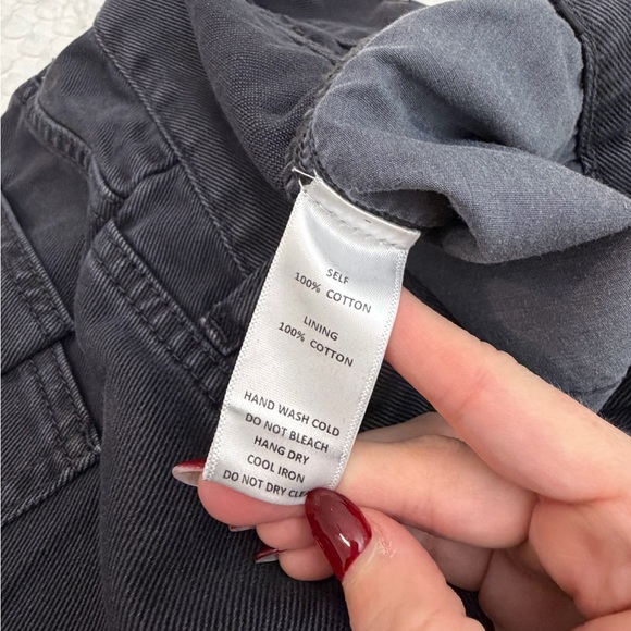 THINGS BETWEEN Mari Jeans Black Barrel Jeans Small New SOLD OUT - Picture 12 of 16